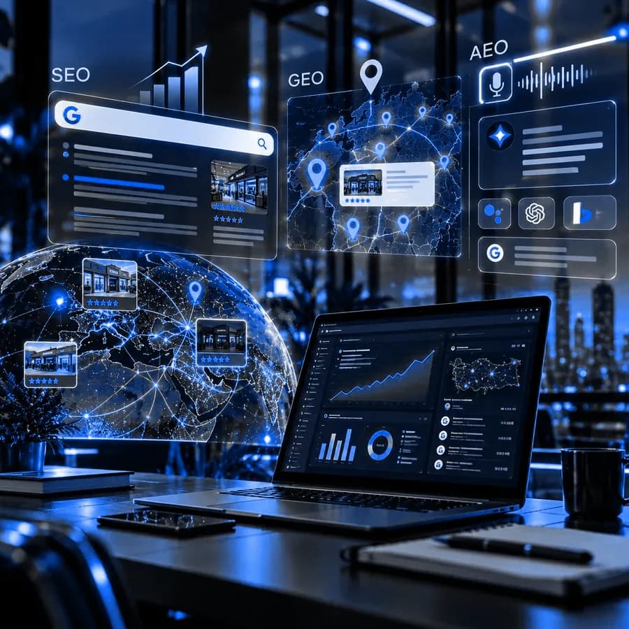 SEO / GEO / AEO Optimizasyonu — DSA Bilişim