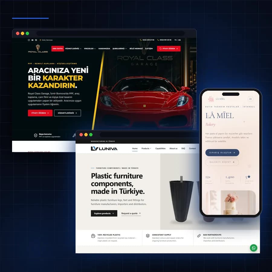Web Tasarım ve Kurumsal Web Sitesi — DSA Bilişim